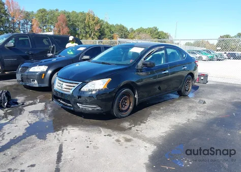 2014 Nissan Sentra Sv from USA, damaged, VIN 3N1AB7AP3EL675065